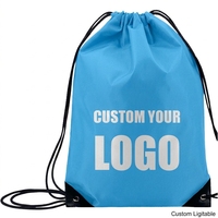 Sac à dos à cordon personnalisé en polyester Oxford imperméable pour sublimation 2026 YCH – Cadeaux promotionnels unisexes pour la gym et le sport