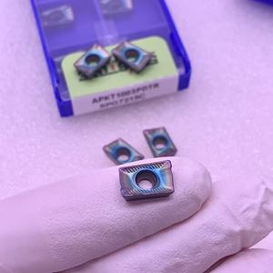 Cho quá trình thép có độ cứng cao apkt1003pdtr apkt chèn cacbua apkt10 công cụ phay mặt vai vuông - Product Image 2