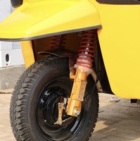 Tricycle à moteur à essence Bajaj TVS à trois roues pour passagers, haute qualité, grande capacité de charge, certifié CEE