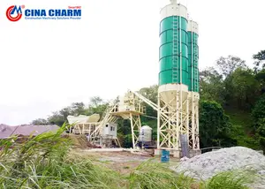 Manufacture Provide Small 50 M3/h Concrete Batching Plant Hzs50 Small Rmc Concrete Batching Plant Price