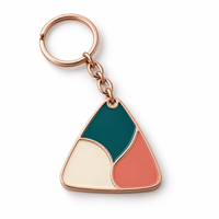 Porte-clés personnalisé avec logo, design abstrait coloré, souvenir promotionnel, cadeau publicitaire, fournisseur en gros, fabricant de porte-clés