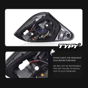 ไฟท้ายรถยนต์ TYPY 2009-2012 สำหรับ Toyota RAV4 พร้อมไฟเลี้ยวแบบไดนามิก อุปกรณ์เสริมไฟท้ายรถยนต์ ไฟ LED สำหรับวิ่งกลางวัน - Product Image 2