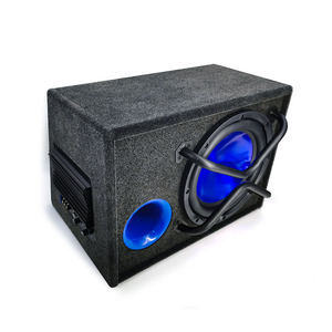 Subwoofer para Auto de 10 Pulgadas Activo con Amplificador de Alta Potencia, Super Bajo, Salida de Audio Mono, Caja de Madera con Espacio de Almacenamiento - Product Image 2