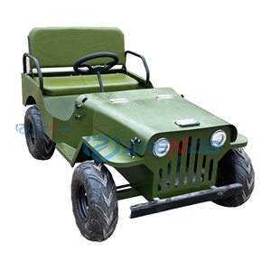 New Model 200cc Steel Off-Road Vehicle Quad Ricycle 4x4 Gasoline Mini Jeep Four Wheeler Buggy for Adult - Product Image 2