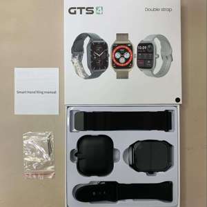2024นาฬิกาอัจฉริยะ GTS4แท้2.01นิ้วหน้าจอ HD, สมาร์ทวอทช์กันน้ำ BT สายรัดข้อมือฟิตเนสซีรีส์8แบบอัลตร้า - Product Image 4