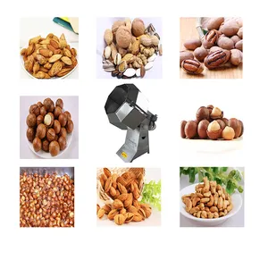 High kapazität professionelle achteckige eimer snacks aroma maschine mais getreide beschichtung Flakes system lebensmittel gewürz für verkauf