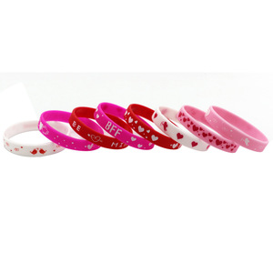 Paquete de 8 Pulseras de Silicona para el Día de San Valentín, Regalos para Novios, Artículos Promocionales para Fiestas - Product Image 4
