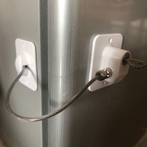 Verrou de sécurité pour enfant en acier moderne pour réfrigérateur, tiroir, armoire, salle de bain et cuisine, verrou de sécurité pour bébé - Product Image 5