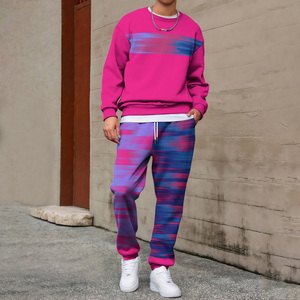 Conjuntos <span class=keywords><strong>de</strong></span> camisa <span class=keywords><strong>de</strong></span> <span class=keywords><strong>hombre</strong></span> <span class=keywords><strong>de</strong></span> <span class=keywords><strong>moda</strong></span> cómodos universales para <span class=keywords><strong>Amazon</strong></span> y AliExpress <span class=keywords><strong>ropa</strong></span> casual transfronteriza con diseño geométrico - Product Image 4