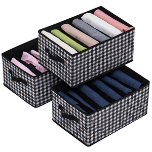 Armario organizador de almacenamiento plegable al por mayor para sala de estar, cajón de ropa adecuado para vaqueros y almacenamiento de ropa interior - Product Image 1