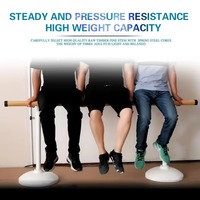 Barre de danse portable réglable en hauteur pour l'entraînement d'équilibre abdominal