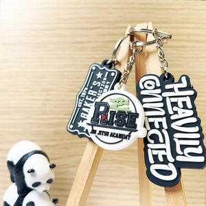 พวงกุญแจยาง PVC อ่อนนุ่มแบบ 2 มิติ 3 มิติ ดีไซน์<span class=keywords><strong>การ์ตูน</strong></span>ส่วนตัว เป็นมิตรกับสิ่งแวดล้อม พร้อมโลโก้แบบกำหนดเอง ห่วงโลหะ - ของขวัญสำหรับโปรโมชั่น - Product Image 3