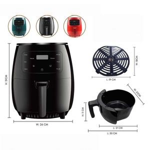 Friteuse Fours électriques Friteuse Frayer Friteuses Accessoires Flyer Airfreyer 15 l <span class=keywords><strong>Airfrayer</strong></span> Hot Oven Glass - Product Image 3