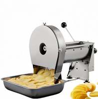 Professionele elektrische groentesnijder & industriële fruitsnijmachine 220V motor groentesnijder