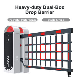 주차 시스템 헤비 듀얼박스 드롭 야외 철도 건널목 도로 붐 자동 주차 배리어 게이트 - Product Image 2