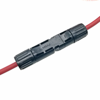 Precio de fábrica Cable de extensión de panel solar de 50 pies 2.5mm2 4mm2 8mm2 Cable de cobre con conector macho hembra para panel solar RV