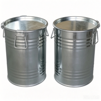 Fûts en acier inoxydable de qualité alimentaire JST 304 316, forme baril, 55 gallons, recyclables, 60L, 200L, couleur personnalisée, acier écologique
