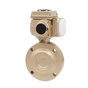 Válvula de Mariposa Eléctrica COVNA de Alta Temperatura con Brida de Sellado de Metal Duro, Asiento y Disco con Estructura de Sellado Excéntrico Triple - Product Image 2