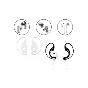 Soft Silicone Protection Ear Hooks Anti-Slip Anti-drop Ear Case Earphone Accessories Silicone Earcap
