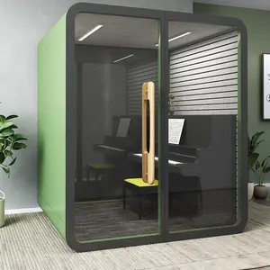 Office Meeting Pod Telephone Booth Pods Acoustical Piano Studio Office Soundproof Cabin