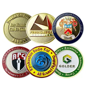Custom metal Egypt souvenir double metal challenge coins personalized maker metal crafts manufacturers