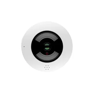 Beste Twee Manier Audio 360 Graden Fisheye Ip 4MP Draadloze Camera Alarm Ip Camera Met Interne Poe