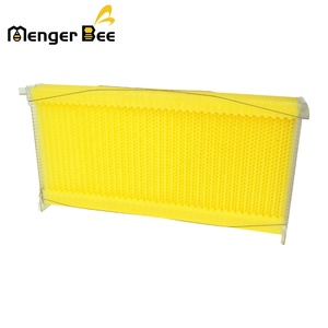 New Assembled Beehive <b>Deep</b> <b>Frames</b> Flowing <b>Frame</b> Bee Wax Foundation Sheet Food Grade Plastic 7pcs for Automatic Flowing Beehive - Product Image 6