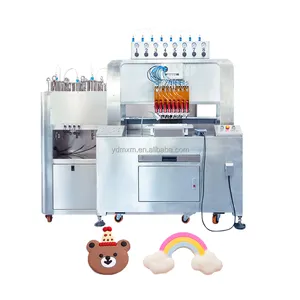 Full automatic Tempering Machinery and equipment for chocolate food edible decorations machine
