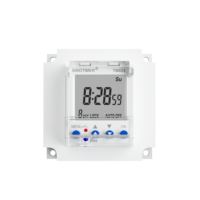Minuteur numérique programmable SINOTIMER TM828, précision 1 seconde, 8 modes ON/OFF, 10A/30A, 85-265VAC, design compact