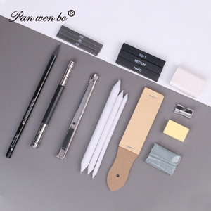 Panwenbo-Ensemble <span class=keywords><strong>de</strong></span> crayons <span class=keywords><strong>de</strong></span> couleur pour artiste, outils <span class=keywords><strong>de</strong></span> <span class=keywords><strong>dessin</strong></span> artistique, graphite, charbon <span class=keywords><strong>de</strong></span> bois, 42 pièces - Product Image 4