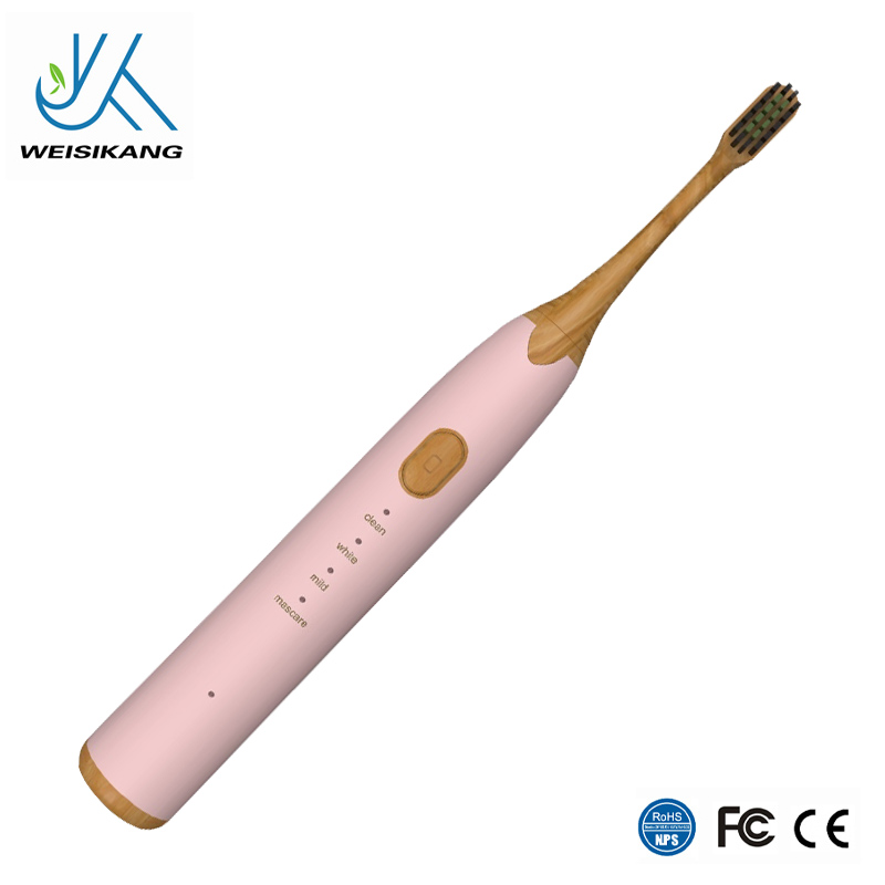 Умная электрическая бамбуковая зубная щетка с нанощетиной и автоматическим отбеливанием