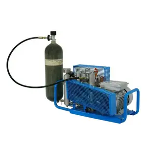 Compresor de aire de compresión de tres etapas de alta presión 300bar para buceo