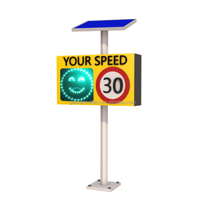 Panneau de signalisation routière numérique 2-3, panneau de retour d'information routière LED solaire en aluminium, panneau de limitation de vitesse <span class=keywords><strong>radar</strong></span>, reconnaissance de <span class=keywords><strong>plaque</strong></span> d'immatriculation - Product Image 5