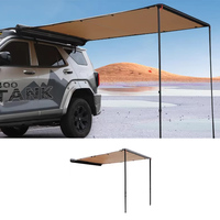 Tente de toit latérale pour GWM Tank 300 (2020-) – Protection UV, résistante à l'eau, en PU, abri de camping extérieur, fixation sur plateforme de toit