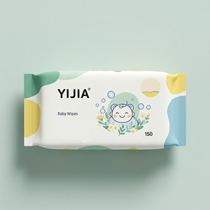 <b>Biodegradable</b> & Hypoallergenic Extra Soft Baby Soft Wet <b>Wipes</b> with Aloe Vera 15x20cm for Soothing Care - Product Image 3