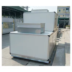 Commercial Air Conditioning Ahu Ventilation Unit / Clean Room 100% Fresh Air Handling Unit with Heat Recovery