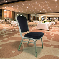 Chaises de salle à manger commerciales modernes empilables pour hôtels, avec structure en fer, résistantes aux intempéries, pour restaurants, banquets, halls, fêtes, événements extérieurs, usine