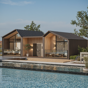 Maisons préfabriquées modulaires d'usine d'origine, villas capsules de 20 à 40 pieds, maisons préfabriquées de luxe, maisons conteneurs - Product Image 1