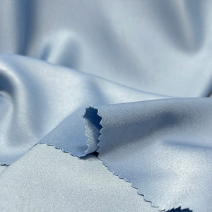 Высококачественная гладкая атласная бархатная ткань из 100% полиэстера, 155 г/м², ширина 153 см, роскошная, блестящая, дышащая, для свадебных платьев и пижам для девочек - Product Image 4