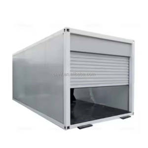 Maison conteneur moderne en acier préfabriqué détachable de 20 pieds, prête à l'emploi, mobile, garage, abri de voiture, atelier, appartement, villa - Product Image 5