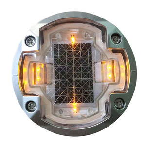 Встроенный СВЕТОДИОДНЫЙ дорожный Отражающий Маркер на солнечной батарее - Product Image 3