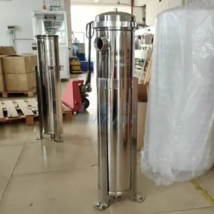 Industrial Water Liquid Filter Filtration Vessel Holder Stainless Steel Bag Filter Housing For Juice Beer Wine Milk Oil Vessels