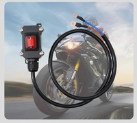 Interruptor de Desconexión de Batería para Motocicleta, Interruptor de Encendido/Apagado de 30/50/100 cm, 12V/24V, Impermeable, Aislador de Corte de Energía, Interruptor de Alta Resistencia