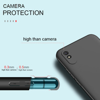 Coque de téléphone Xiaomi en Silicone liquide, étui Original pour Redmi 9A, 9AT, 9C, Nfc, protection arrière souple pour appareil photo, nouveau,