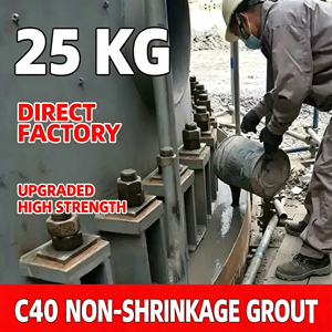 Malta Cementizia <span class=keywords><strong>Autolivellante</strong></span> ad Alta Resistenza Senza Restringimento per l'Installazione di Fondamenta di Strutture in Acciaio - Product Image 2