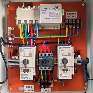 กล่องจ่ายไฟฟ้าโลหะกลางแจ้ง IP65 <span class=keywords><strong>3</strong></span> เฟส พร้อมเบรกเกอร์ MCCB MCB แผงควบคุมไฟฟ้า กล่อง DB สำหรับงานก่อสร้าง - Product Image 3