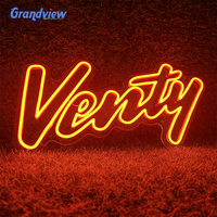 Enseigne néon LED 3D personnalisée à haute luminosité, conception gratuite, logo publicitaire, fixation murale, pour chambre à coucher, anniversaire, dropshipping sur mesure