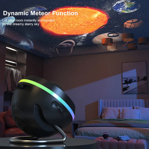 Projecteur LED USB 13-en-1 moderne, globe terrestre, lumière de nuit, rotation à 360°, <span class=keywords><strong>ciel</strong></span> <span class=keywords><strong>4K</strong></span> HD, planétarium, météores, RGB, cadeau pour enfants - Product Image 3