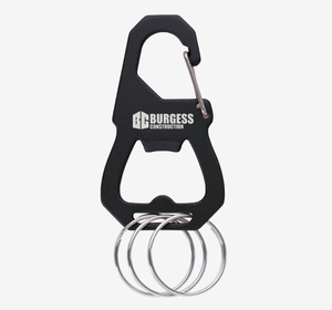 Juego de 3 Llaveros Personalizados con Mosquetón y Abrebotellas, Grabado con Logotipo, Multiherramienta, para Campismo, Regalo Corporativo - Product Image 4