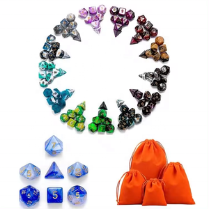 Accesorios para Juegos, Dados Poliédricos Acrílicos D20 DND de 16 mm para <span class=keywords><strong>Farkle</strong></span> y Juegos de Dados Clásicos, 17 Colores - Product Image 2